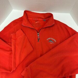 Tommy Bahama Relax 1/4 Zip Pullover Sweatshirt Size XL